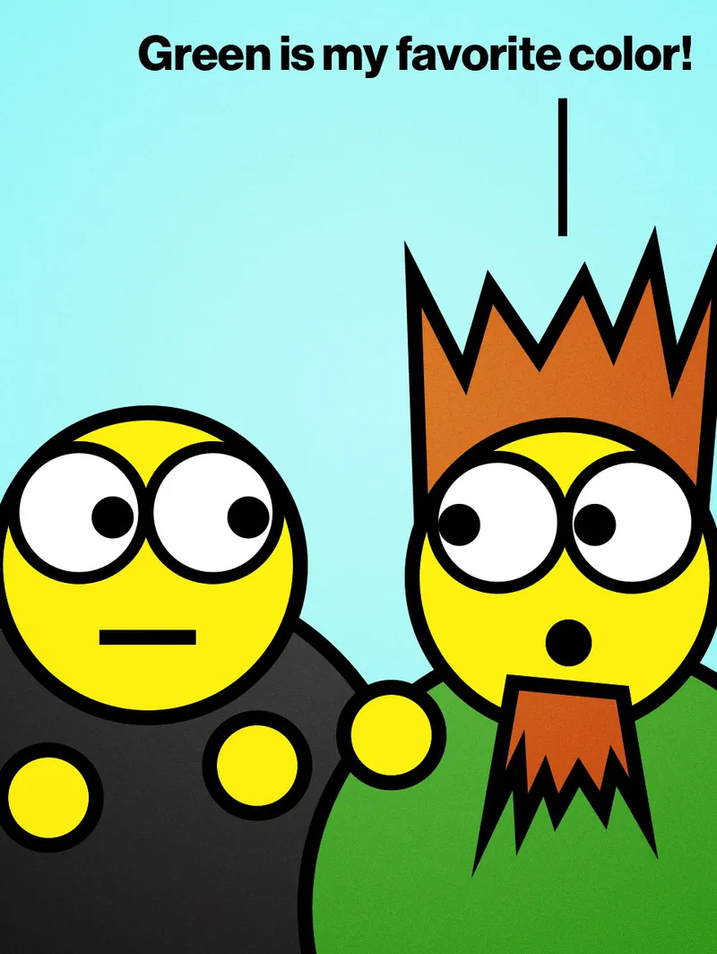 Favorite Color — panel 3