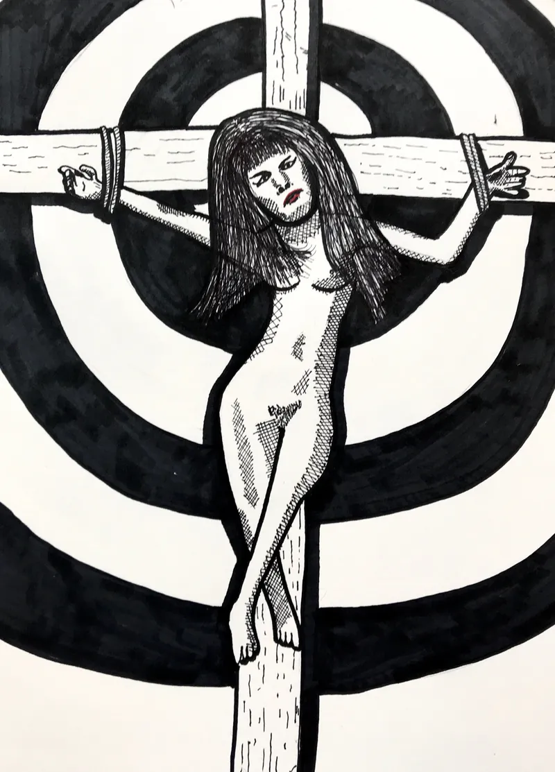 Mary On The Cross