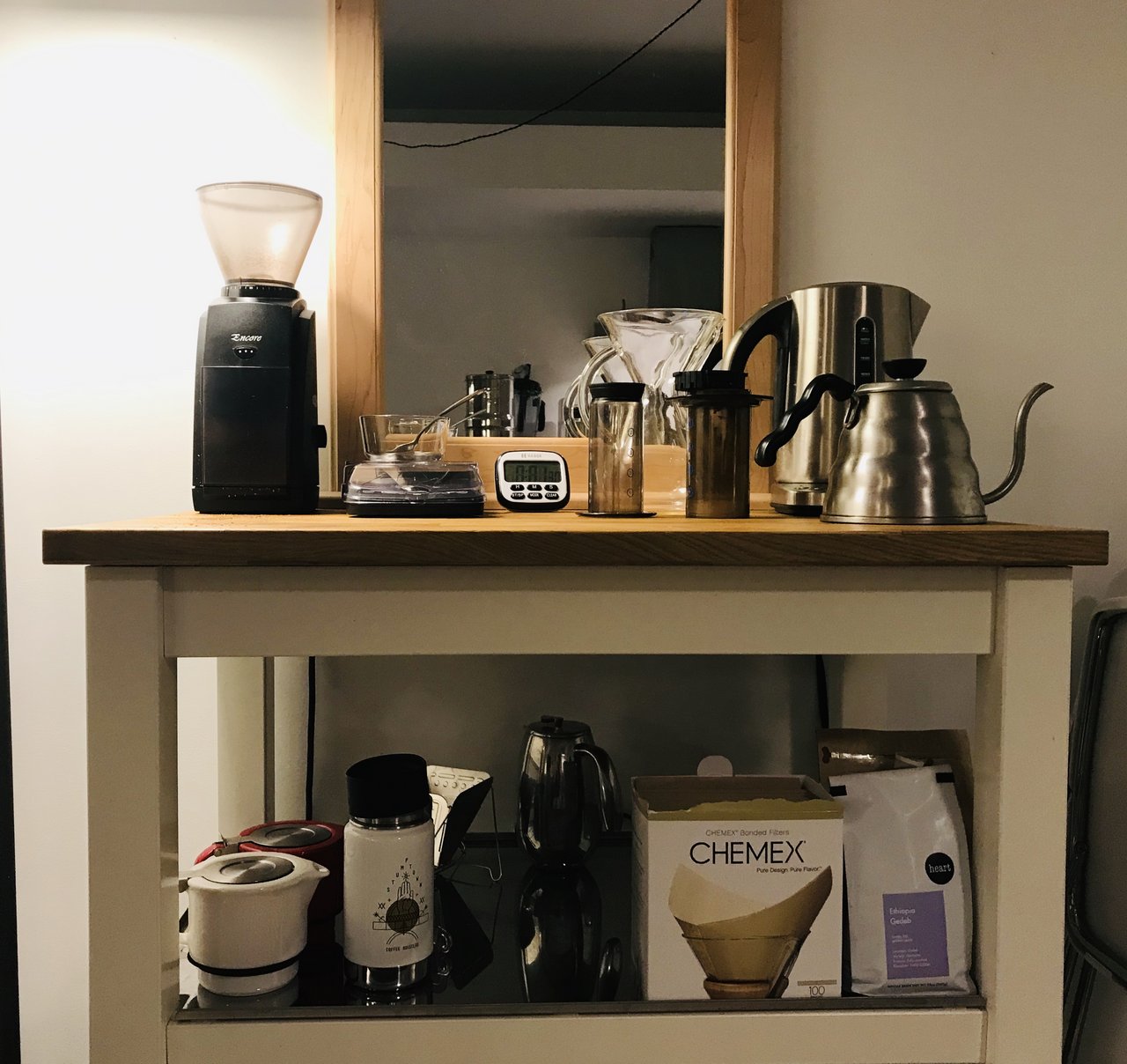 My home coffee bar