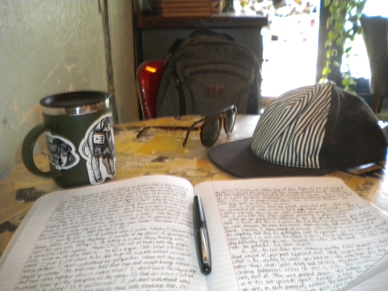 Morning Pages @ Black Crow
Coffee